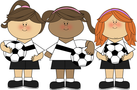 Girl Soccer Players