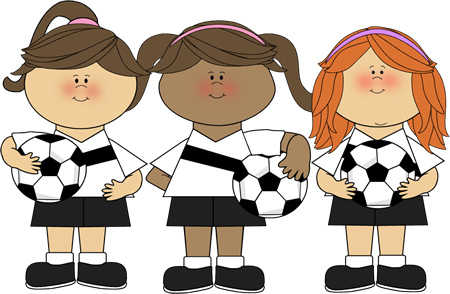 mischievous girl clipart sports