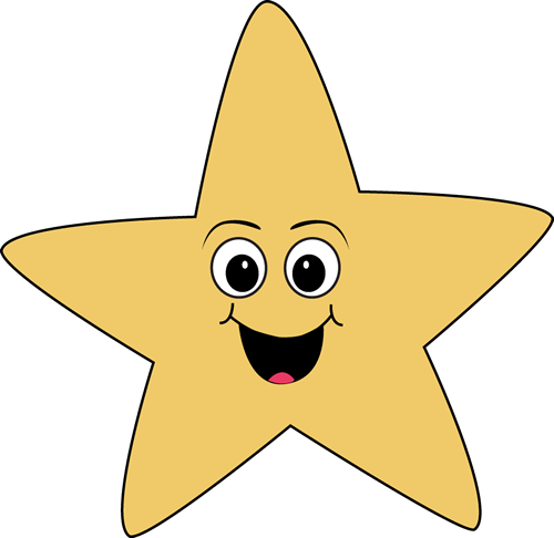 happy star clipart