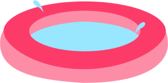 Pink Swimming Pool Clip Art