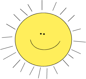 Happy Sunshine Clip Art - Happy Sunshine Image