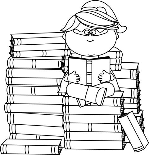 book worm clipart black and white