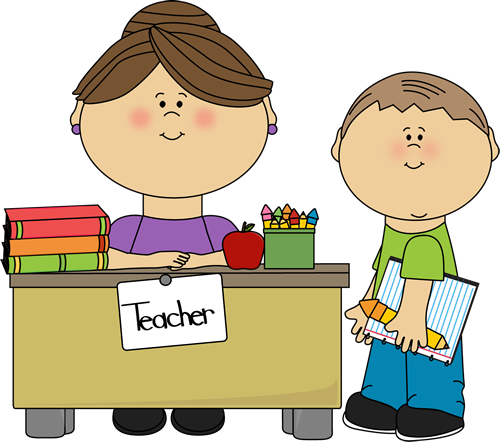 boy teacher clipart