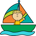 Boy in a Sailboat