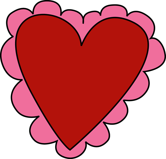 Pink and Red Valentine's Day Heart