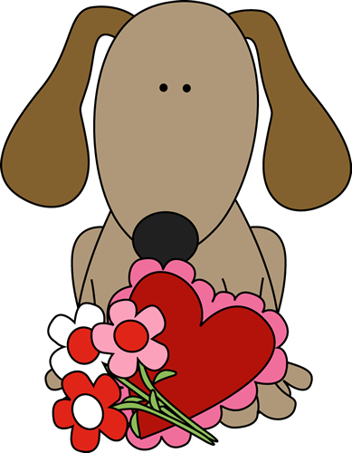 Valentine's Day Dog