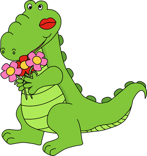 Valentine's Day Alligator