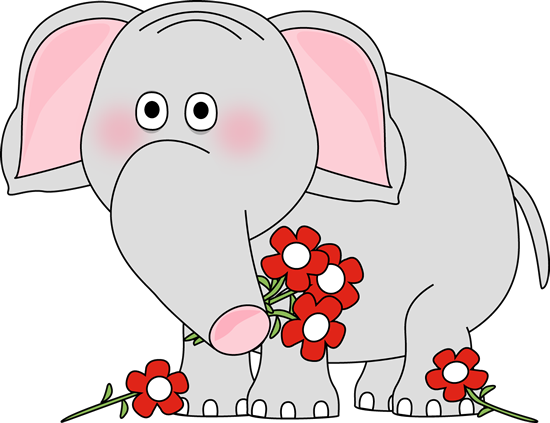 Valentine's Day Elephant