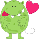 Valentine's Day Love Monster