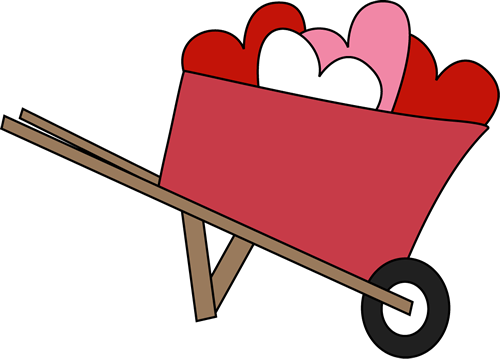 Wheelbarrow of Hearts