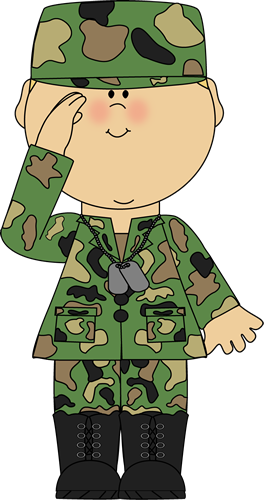 Soldier Saluting