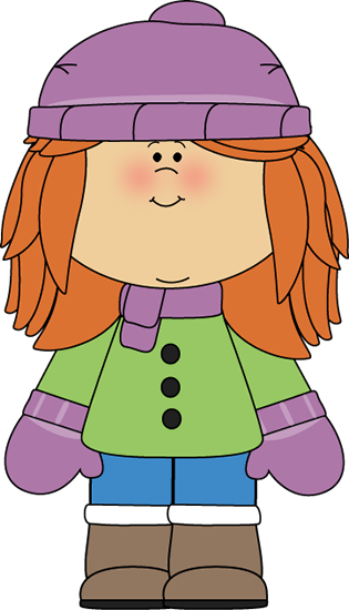 Winter Girl Clip Art - Winter Girl Image