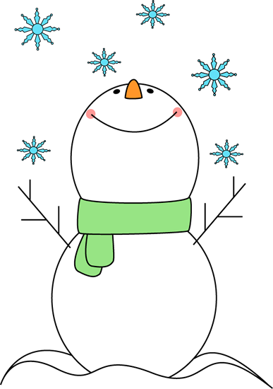 Snowman Catching Snowflakes