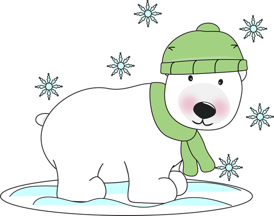 Winter Polar Bear