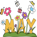 Month of May Clip Art